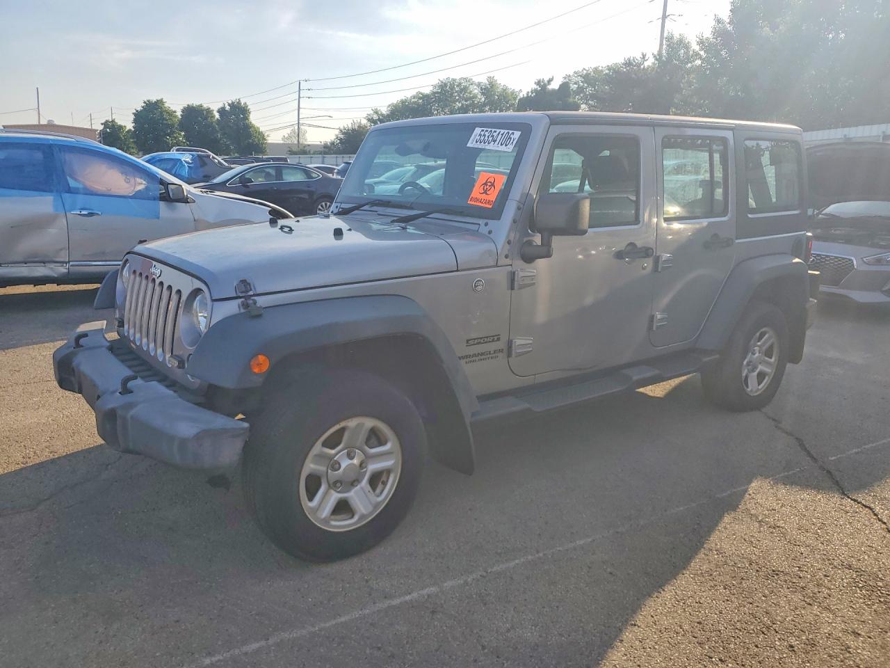 2016 JEEP WRANGLER UNLIMITED SPORT 4X4