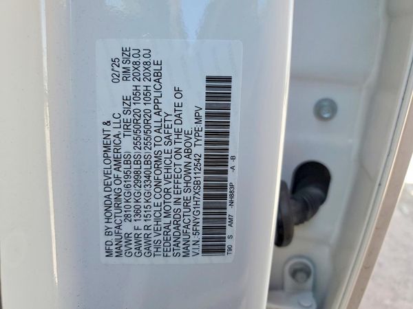 2025 HONDA PILOT TOURING, TOURING HPD