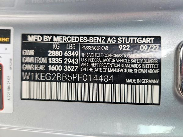 2023 MERCEDES-BENZ EQE SEDAN EQE 350+