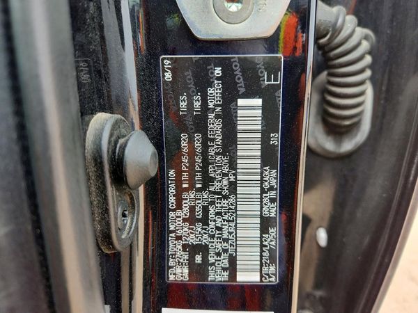 2020 TOYOTA 4RUNNER Base Grade