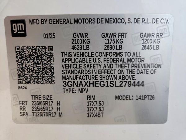 2025 CHEVROLET EQUINOX 1LT