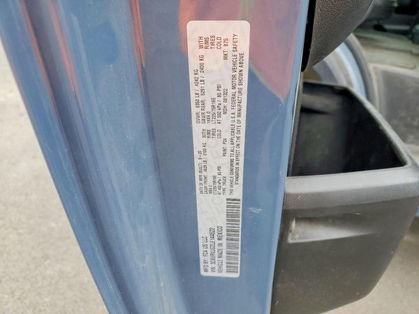 2020 RAM PROMASTER 3500 VF