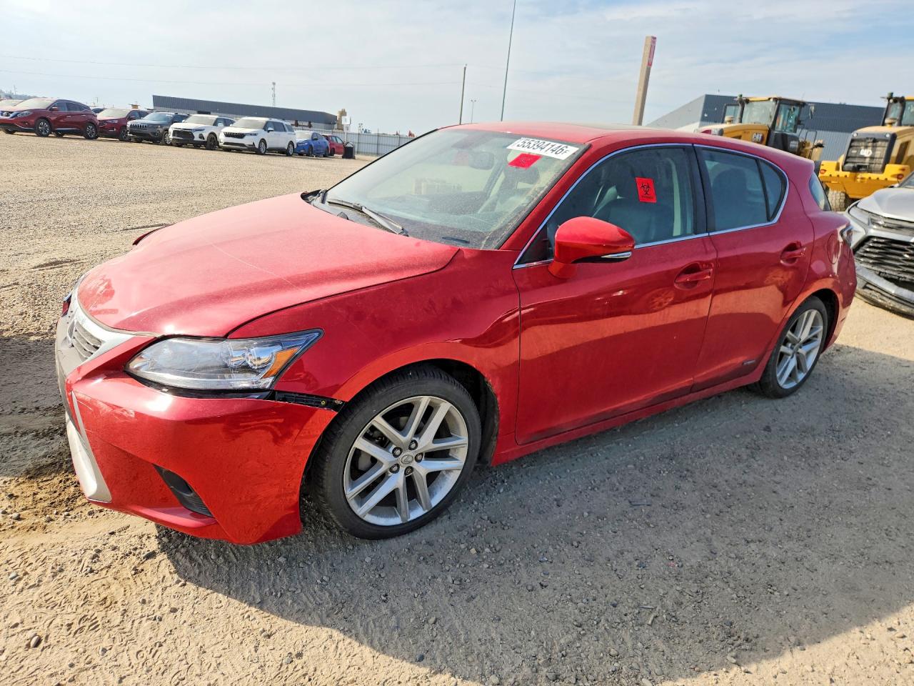 2015 LEXUS CT 200 200h — Front 3/4