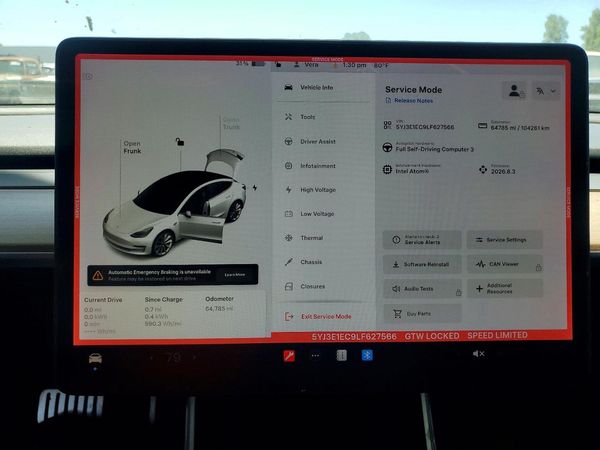 2020 TESLA MODEL 3