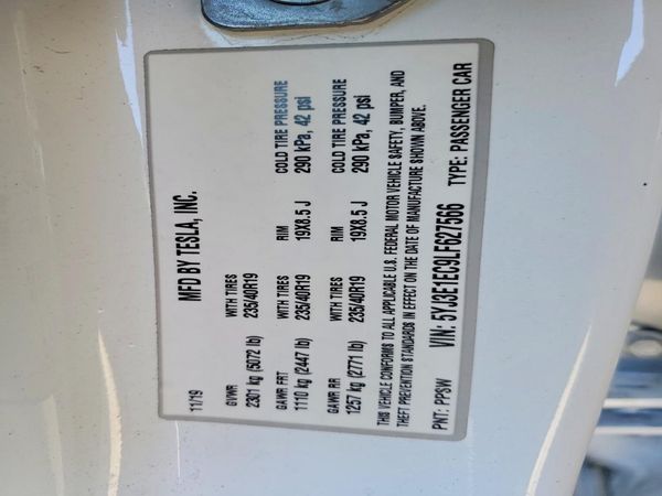 2020 TESLA MODEL 3