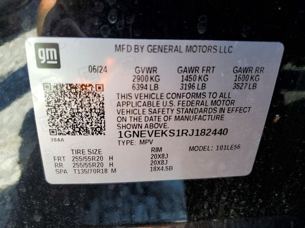 2024 CHEVROLET TRAVERSE LS