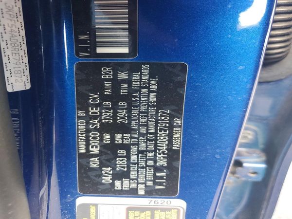 2024 KIA FORTE