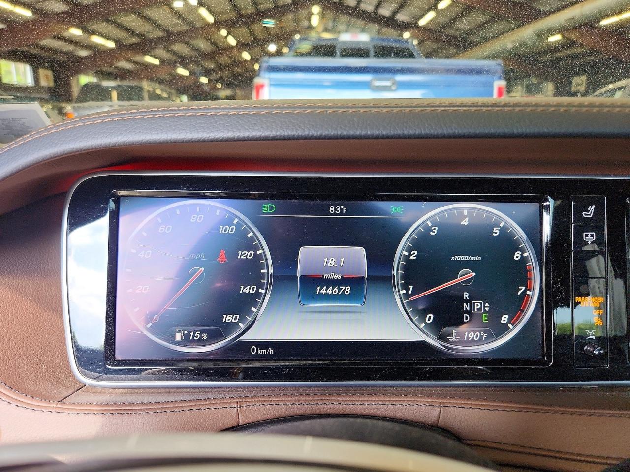 2015 MERCEDES-BENZ S S550