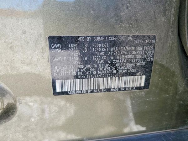 2020 SUBARU OUTBACK Limited+M/R+NAVI(HK)