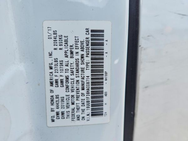 2017 ACURA TLX Base