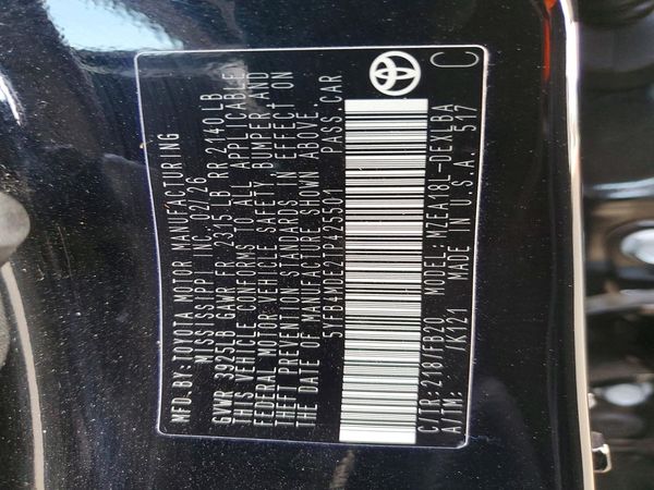 2026 TOYOTA COROLLA
