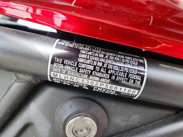 2023 HONDA CM CYCLE — VINS