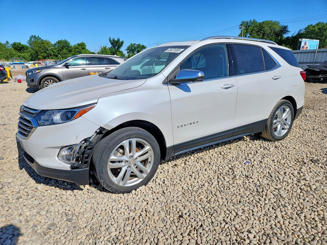 2021 CHEVROLET EQUINOX Premier (1LZ) — Front 3/4