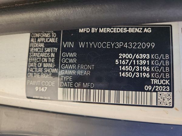 2023 MERCEDES-BENZ METRIS 447 (VS20)