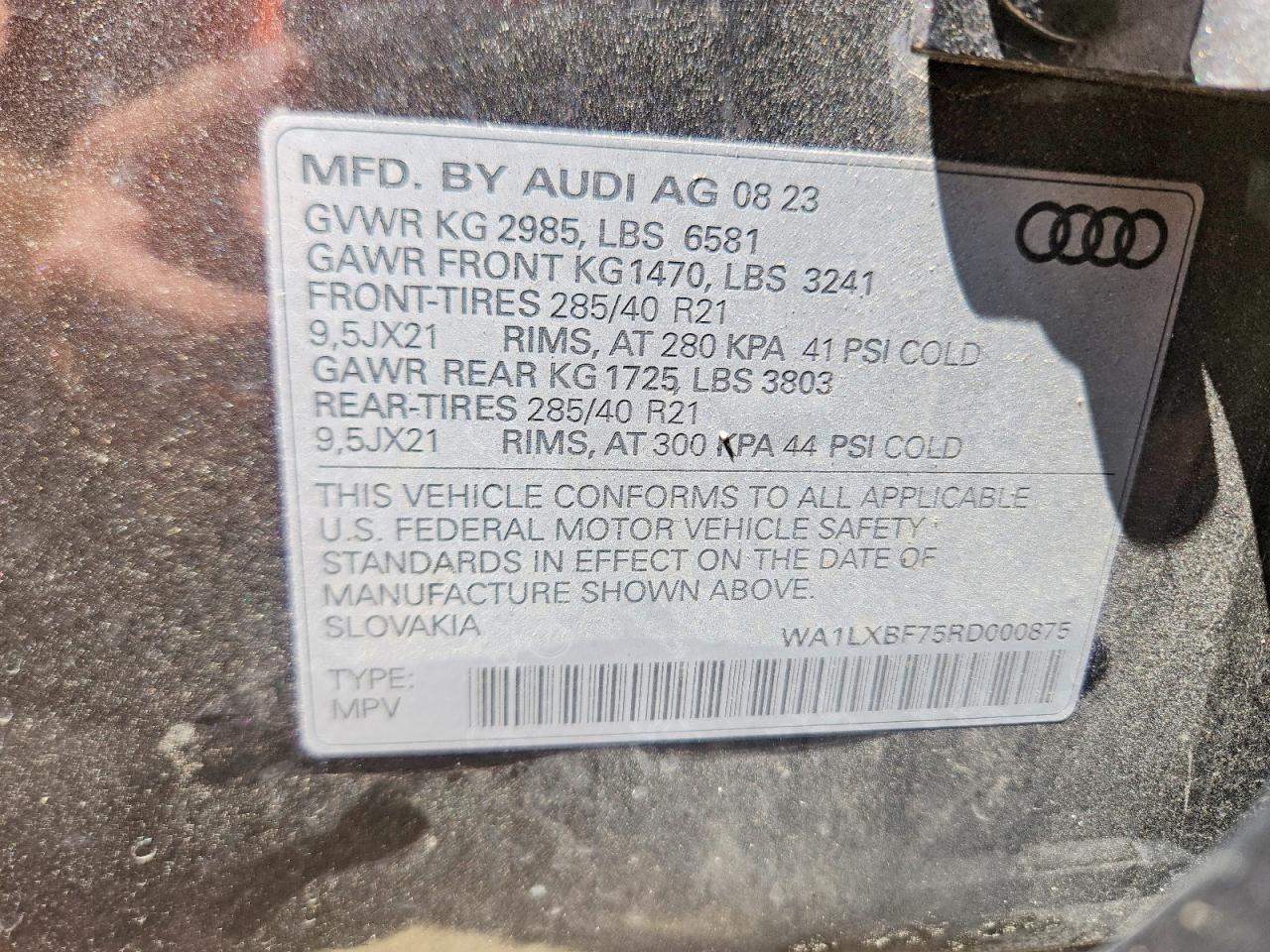 2024 AUDI Q7 quattro Premium Plus