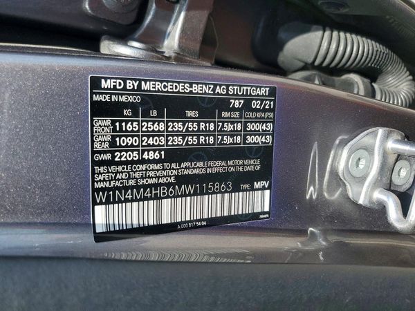 2021 MERCEDES-BENZ GLB GLB250-4M