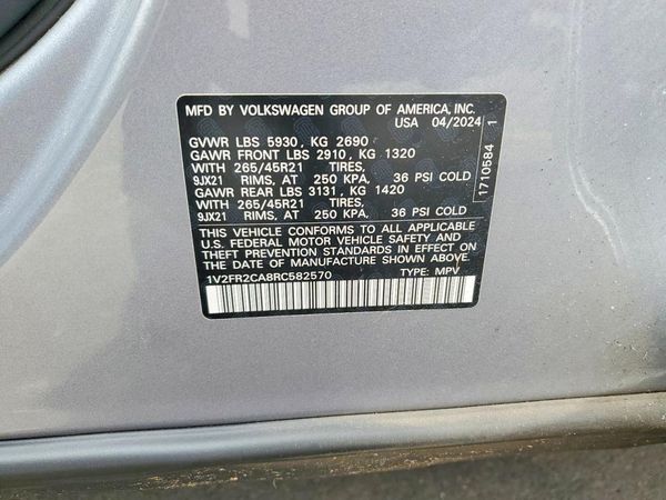 2024 VOLKSWAGEN ATLAS