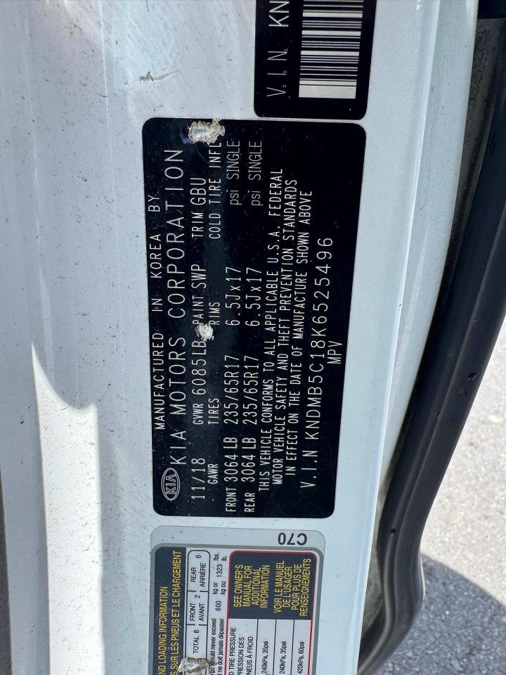 2019 KIA SEDONA LX/EX