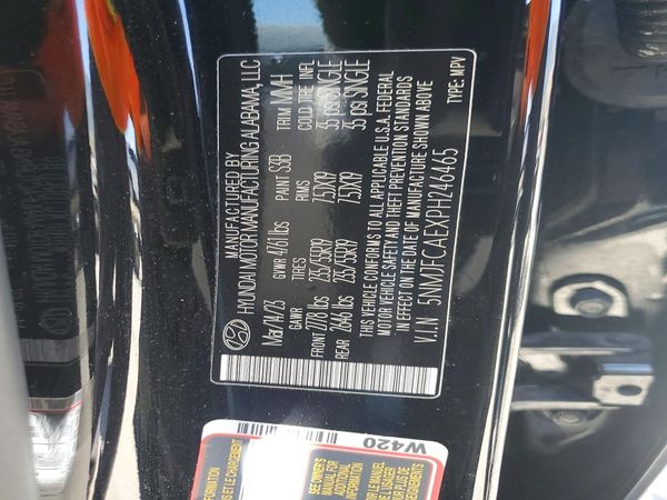 2023 HYUNDAI TUCSON