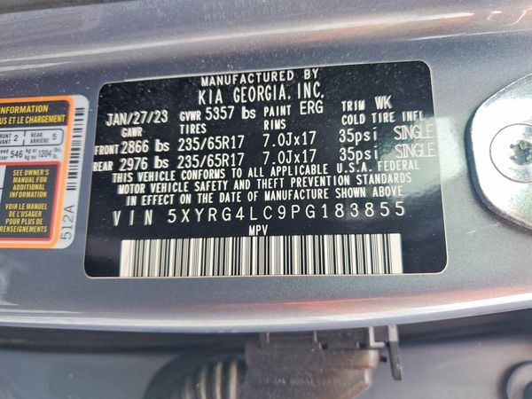 2023 KIA SORENTO
