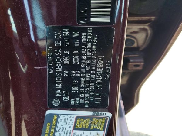 2018 KIA FORTE LX Base