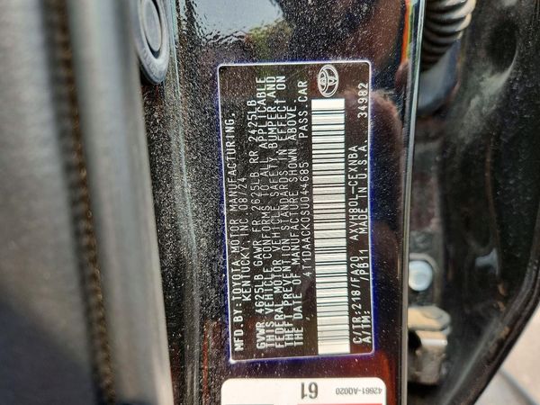 2025 TOYOTA CAMRY