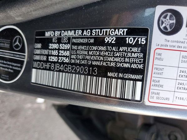 2016 MERCEDES-BENZ E E350-4M