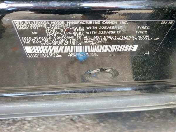 2018 TOYOTA RAV4 LE