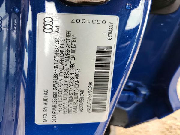 2024 AUDI E-TRON GT