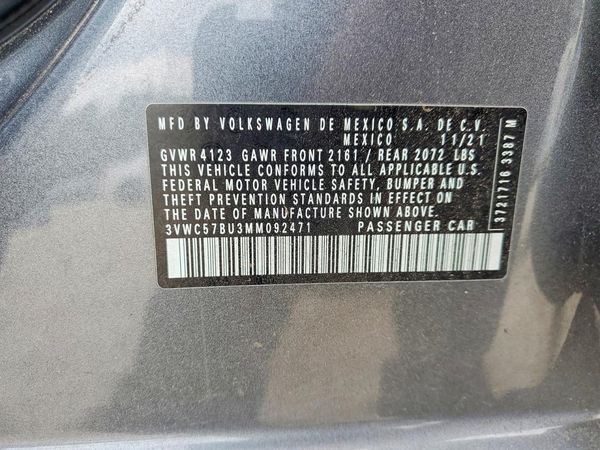 2021 VOLKSWAGEN JETTA S / SE / R-Line