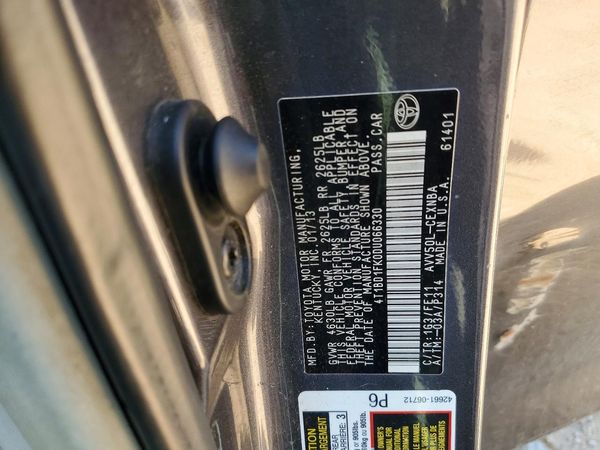 2013 TOYOTA CAMRY Hybrid
