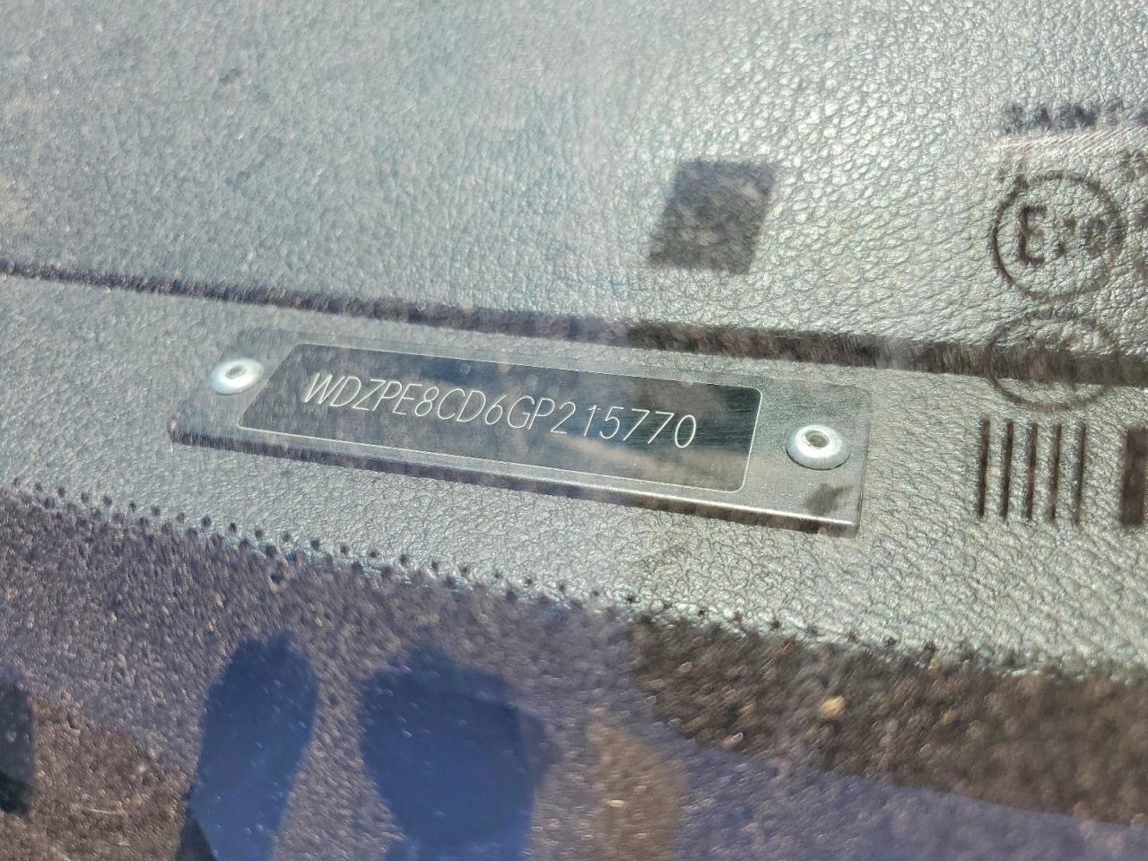 2016 MERCEDES-BENZ SPRINTER