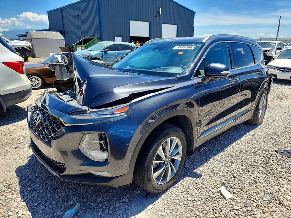 2020 HYUNDAI SANTA FE Limited — Front 3/4