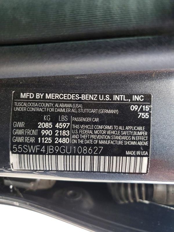 2016 MERCEDES-BENZ C C300
