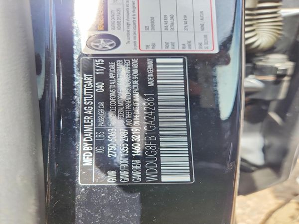 2016 MERCEDES-BENZ S S550-4M
