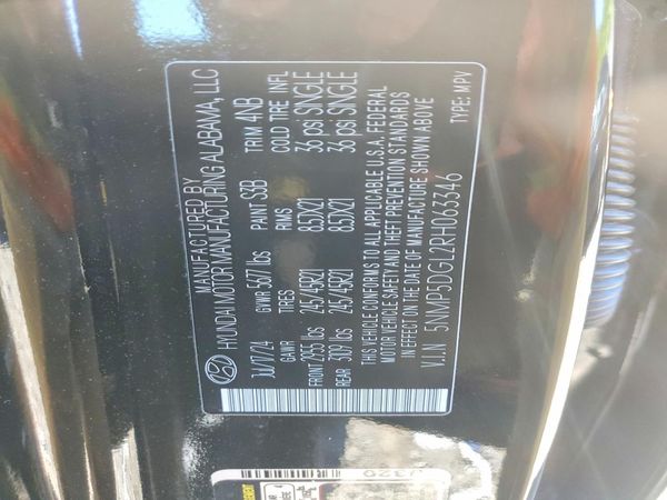 2024 HYUNDAI SANTA FE Calligraphy