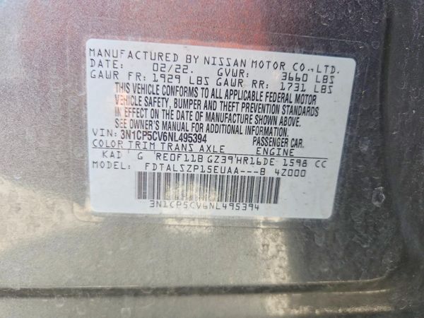 2022 NISSAN KICKS