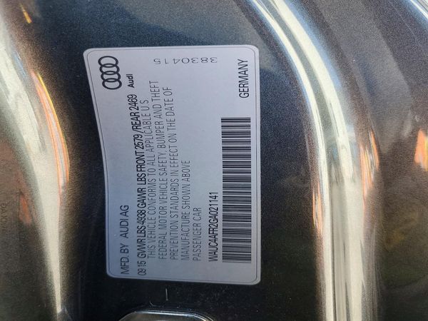 2016 AUDI S5