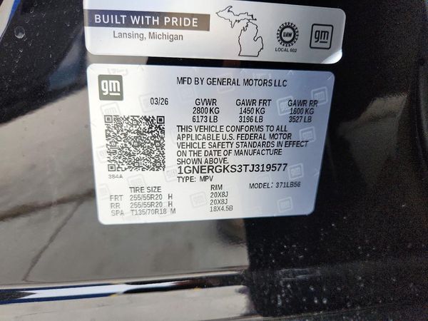 2026 CHEVROLET TRAVERSE LT
