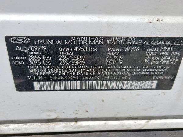 2020 HYUNDAI SANTA FE Limited