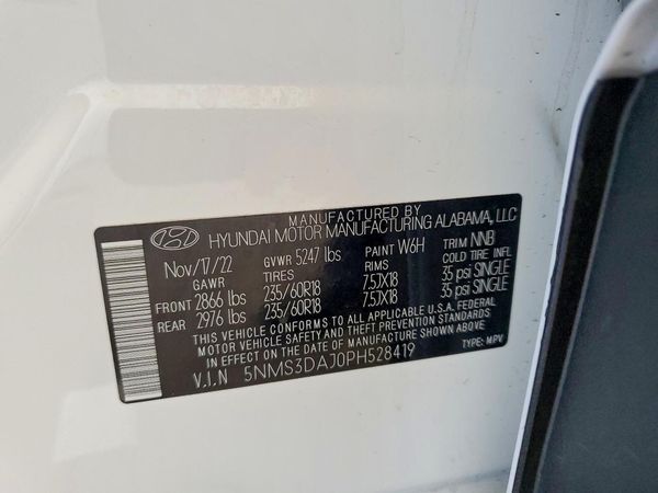2023 HYUNDAI SANTA FE SEL Premium
