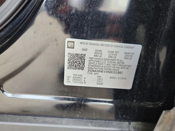 2022 CHEVROLET EQUINOX