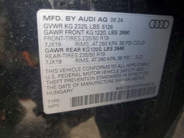 2024 AUDI Q3 S Line quattro Premium
