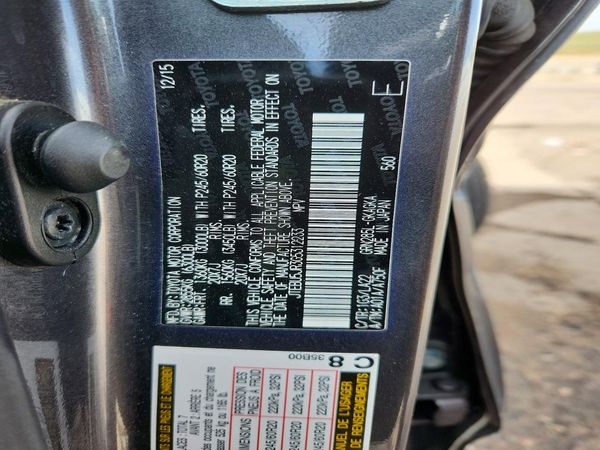 2016 TOYOTA 4RUNNER Base Grade — VINS