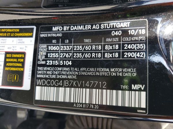 2019 MERCEDES-BENZ GLC GLC300