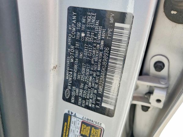 2019 HYUNDAI TUCSON SE