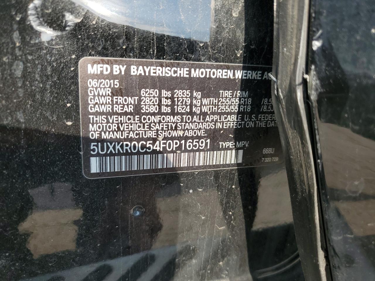 2015 BMW X5
