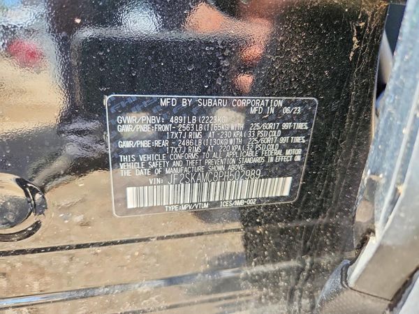 2023 SUBARU FORESTER