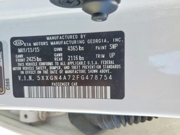 2015 KIA OPTIMA
