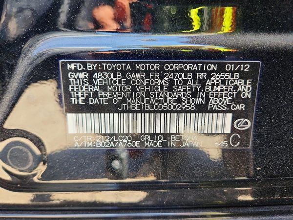2013 LEXUS GS